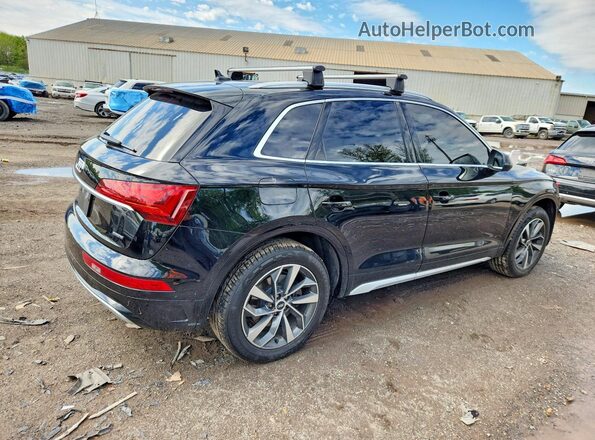 WA1BAAFYXM2014890 2021 AUDI Q5 Black Задня права чверть