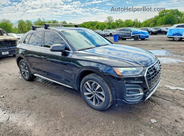 WA1BAAFYXM2014890 2021 AUDI Q5 Black Передня права чверть