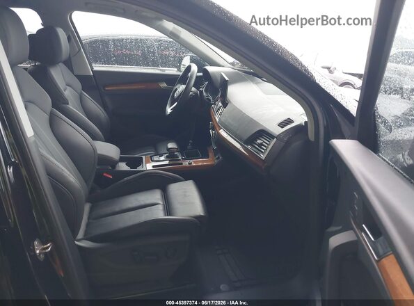 WA1BBAFY1P2196223 2023 AUDI Q5 Black Widok wnętrza z przodu