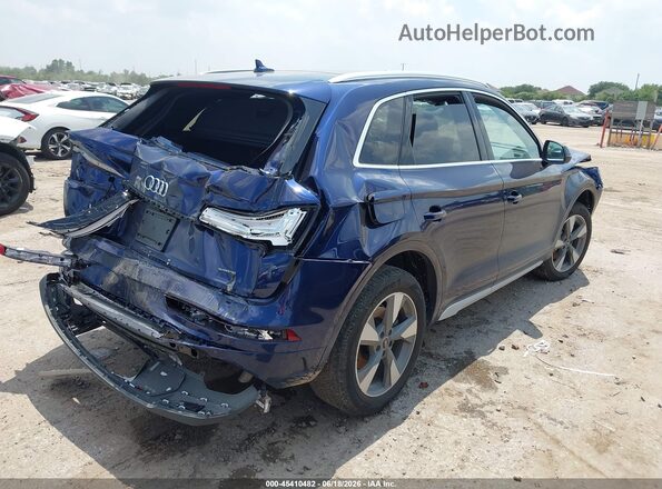 WA1BBAFY4P2171185 2023 AUDI Q5 Blue Задня права чверть
