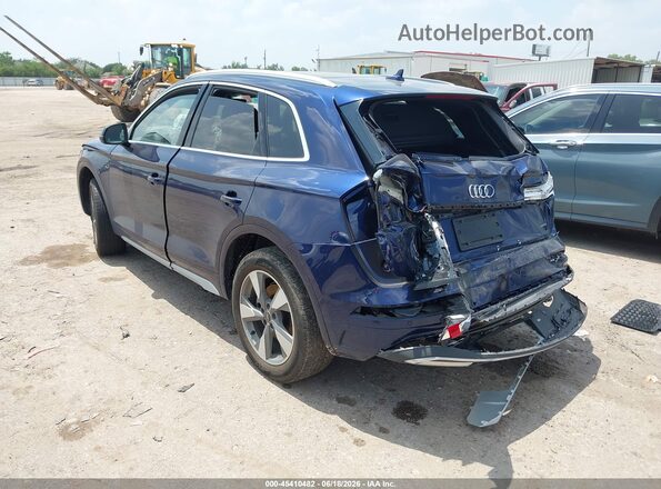 WA1BBAFY4P2171185 2023 AUDI Q5 Blue Задня ліва чверть