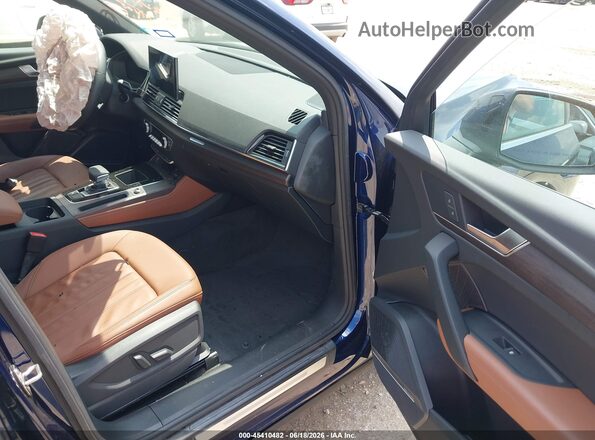 WA1BBAFY4P2171185 2023 AUDI Q5 Blue Вид салону спереду