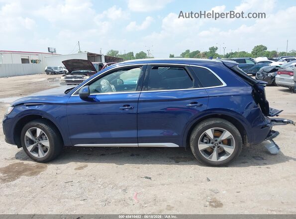 WA1BBAFY4P2171185 2023 AUDI Q5 Blue Вид задньої частини салону