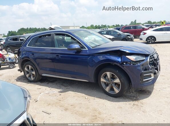 WA1BBAFY4P2171185 2023 AUDI Q5 Blue Вид щитка приладів