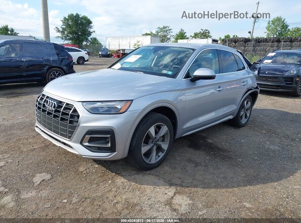 WA1BBAFY6P2017478 2023 AUDI Q5 Silver Front left
