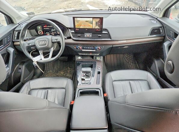 WA1BBAFY7N2120521 2022 AUDI Q5 Black Widok deski rozdzielczej