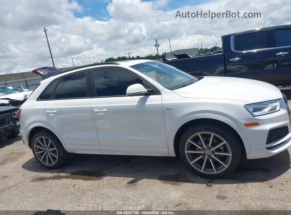 WA1BCCFS0JR033291 2018 AUDI Q3 White Вид задньої частини салону