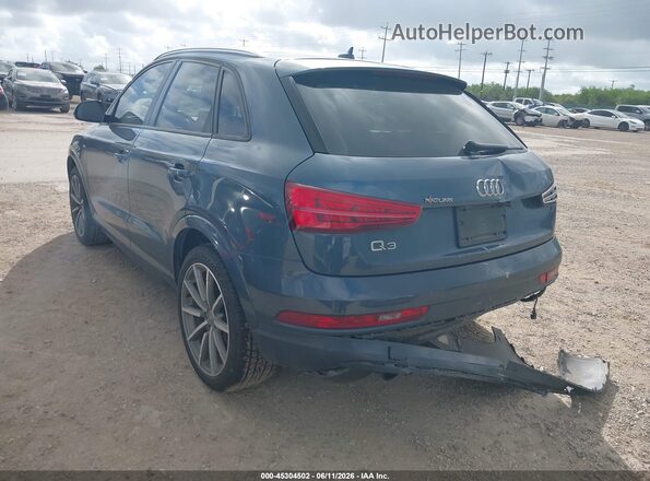 WA1BCCFS2JR005993 2018 AUDI Q3 Синий Задняя левая четверть