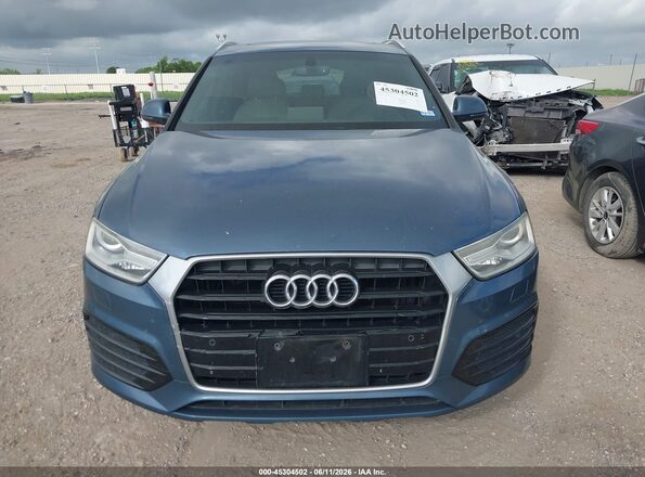 WA1BCCFS2JR005993 2018 AUDI Q3 Синий Вид щитка приборов