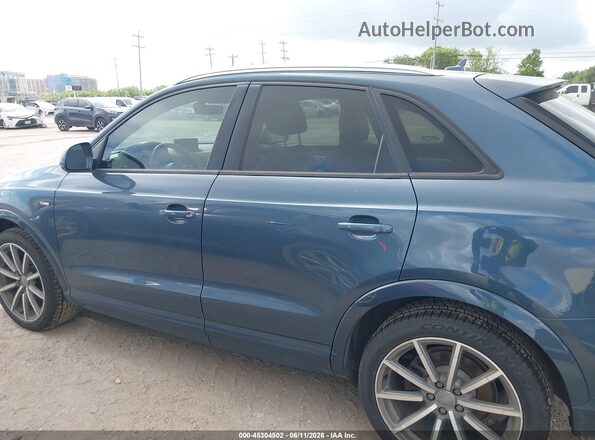 WA1BCCFS2JR005993 2018 AUDI Q3 Синий Панорамный вид салона 360°