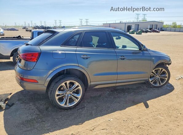 WA1BCCFS2JR012765 2018 AUDI Q3 Blue Tył prawy