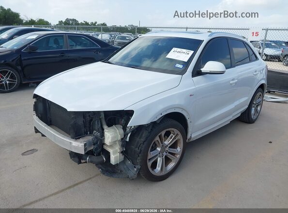 WA1BCCFS3JR014153 2018 AUDI Q3 White Przód lewy