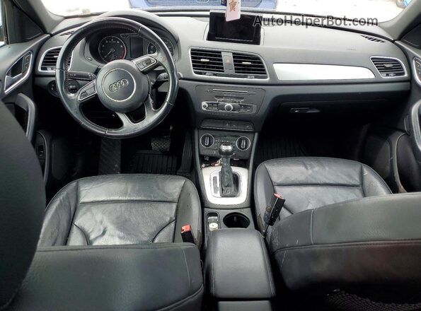 WA1BCCFS6HR013833 2017 AUDI Q3 Black Dashboard view