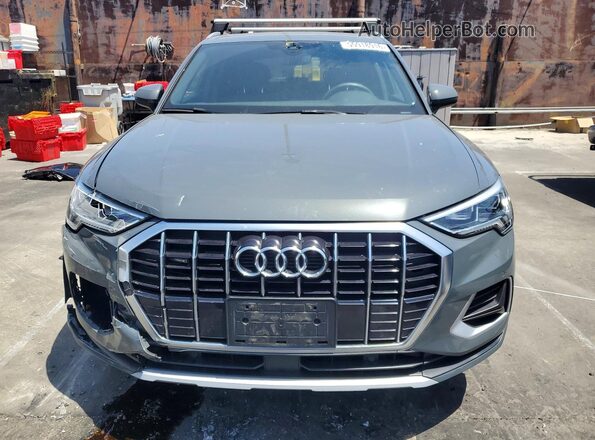 WA1BECF39L1062261 2020 AUDI Q3 Gray Вид спереду