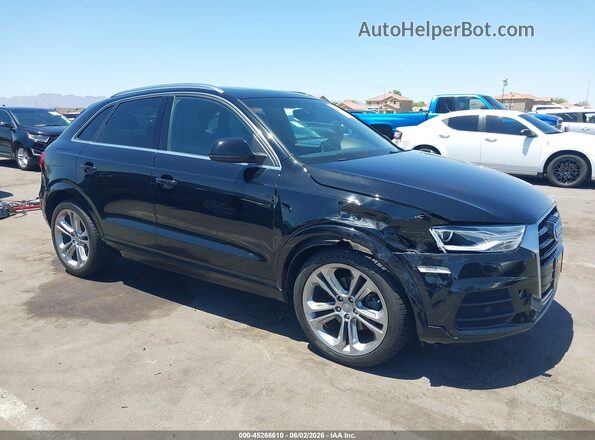 WA1BFCFS2GR017514 2016 AUDI Q3 Black Front view