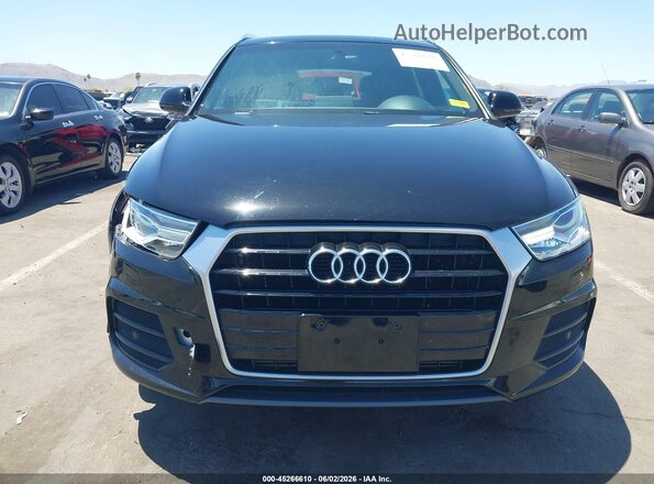 WA1BFCFS2GR017514 2016 AUDI Q3 Black Instrument cluster view