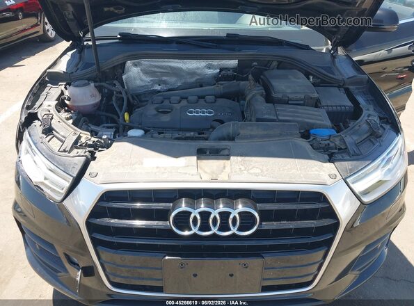 WA1BFCFS2GR017514 2016 AUDI Q3 Black Rear view