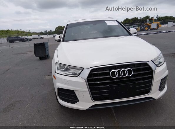 WA1BFCFS2GR018775 2016 AUDI Q3 White Вид спереду