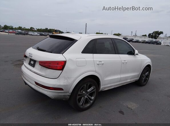 WA1BFCFS2GR018775 2016 AUDI Q3 White Задня права чверть