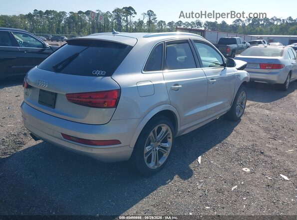 WA1BFCFS3GR017618 2016 AUDI Q3 Серебряный Задняя правая четверть