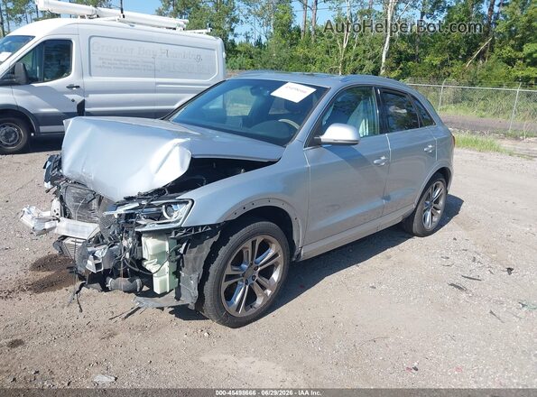 WA1BFCFS3GR017618 2016 AUDI Q3 Серебряный Передняя левая четверть