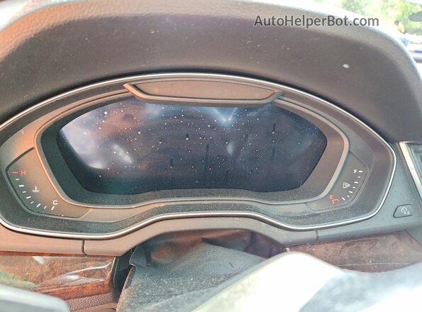 WA1BNAFY2K2076169 2019 AUDI Q5 White Սարքավորումների վահանակի տեսք