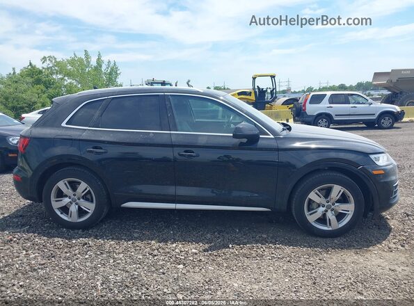 WA1BNAFY3J2176604 2018 AUDI Q5 Black Widok wnętrza z tyłu