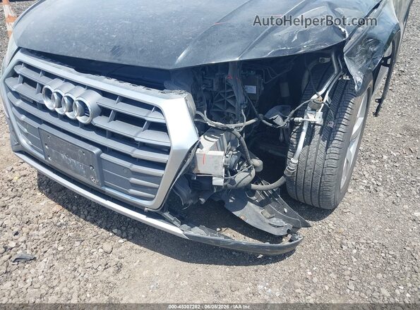 WA1BNAFY3J2176604 2018 AUDI Q5 Black Widok z przodu