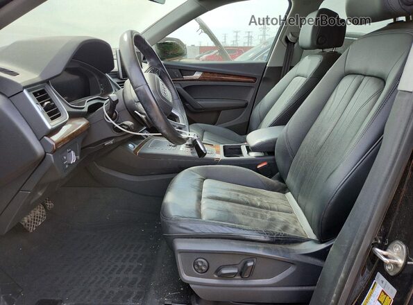 WA1BNAFY4J2114158 2018 AUDI Q5 Black Սալոնի դիմացի տեսք