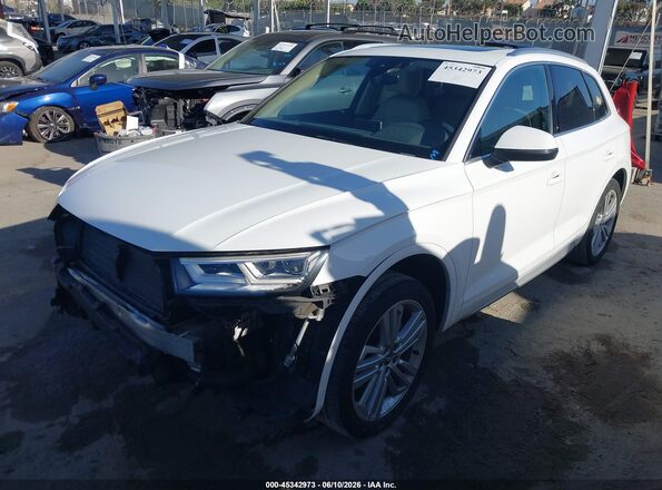 WA1BNAFY4K2124223 2019 AUDI Q5 White Vista tres cuartos delantera izquierda