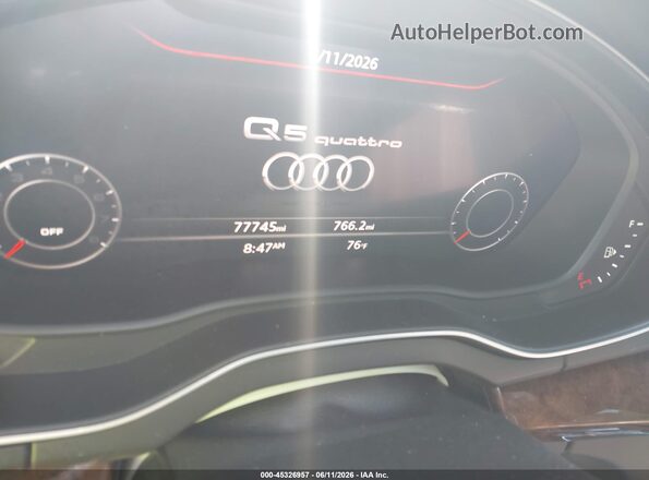 WA1BNAFY4L2018632 2020 AUDI Q5 Black Vista de los asientos traseros