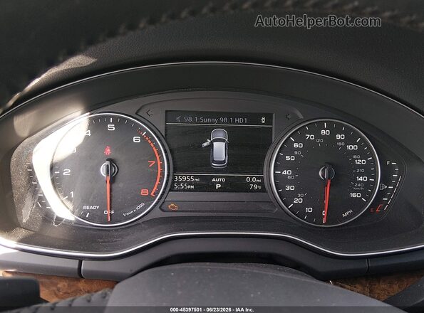 WA1BNAFY5J2019169 2018 AUDI Q5 Gray Widok tylnych siedzeń