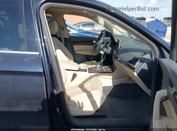 WA1BNAFY5J2200305 2018 AUDI Q5 Черный Вид салона спереди