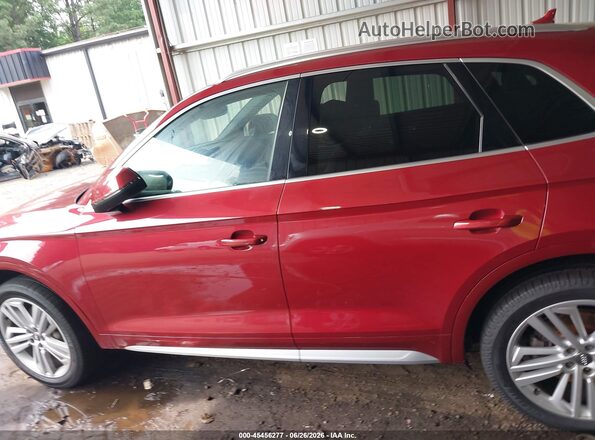 WA1BNAFY5J2232140 2018 AUDI Q5 Red Vista interior de 360 grados