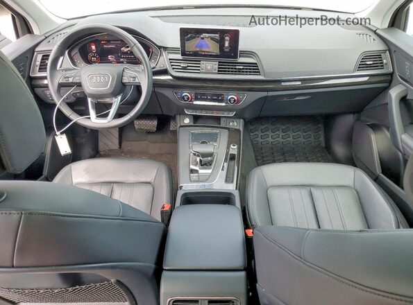 WA1BNAFY5K2036331 2019 AUDI Q5 Black Dashboard view