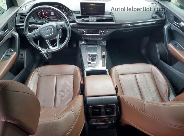 WA1BNAFY6J2079574 2018 AUDI Q5 Red წინა პანელის ხედი