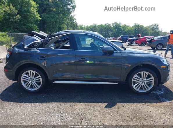 WA1BNAFY7J2180638 2018 AUDI Q5 Gray Widok wnętrza z tyłu