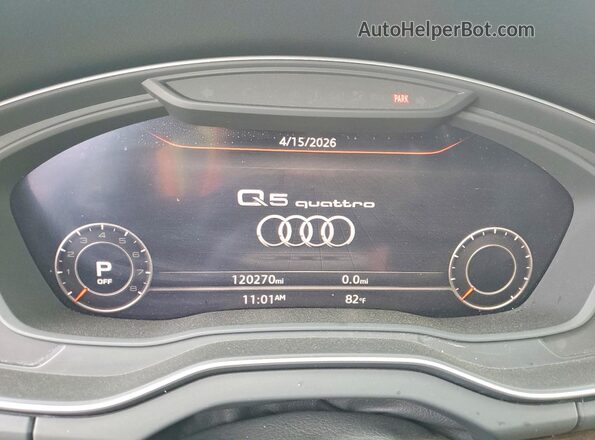 WA1BNAFY7J2248503 2018 AUDI Q5 Серый 