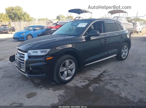 WA1BNAFY8J2008165 2018 AUDI Q5 Black Przód lewy