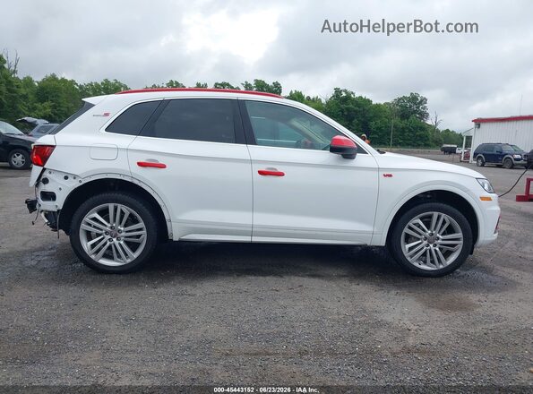 WA1BNAFY8K2019328 2019 AUDI Q5 White უკანა სალონის ხედი