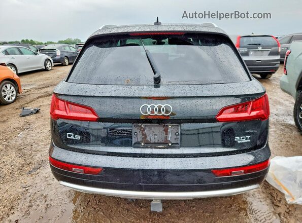 WA1BNAFYXJ2017675 2018 AUDI Q5 Black უკანა ხედი