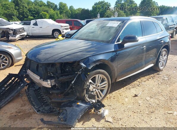 WA1BNAFYXK2090711 2019 AUDI Q5 Black Առջևի ձախ երեք քառորդ տեսարան