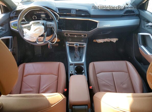 WA1BUDF30R1102518 2024 AUDI Q3 Blue წინა პანელის ხედი
