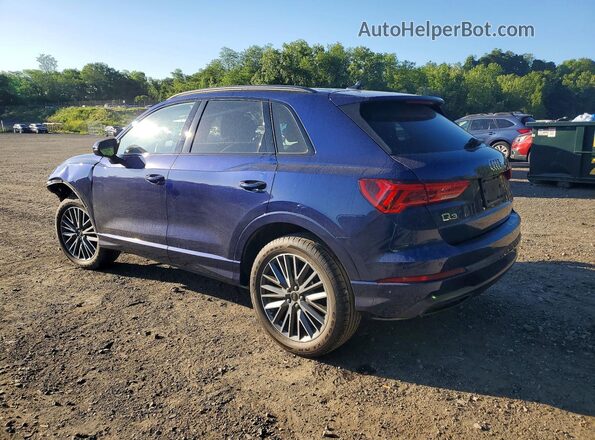 WA1BUDF30R1102518 2024 AUDI Q3 Blue უკანა მარცხენა