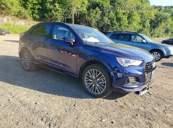 WA1BUDF30R1102518 2024 AUDI Q3 Blue წინა მარჯვენა