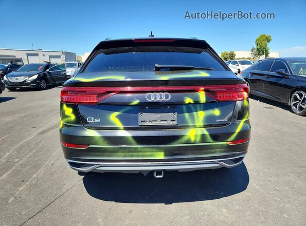 WA1BVAF15KD041035 2019 AUDI Q8 Black Հետևի տեսք