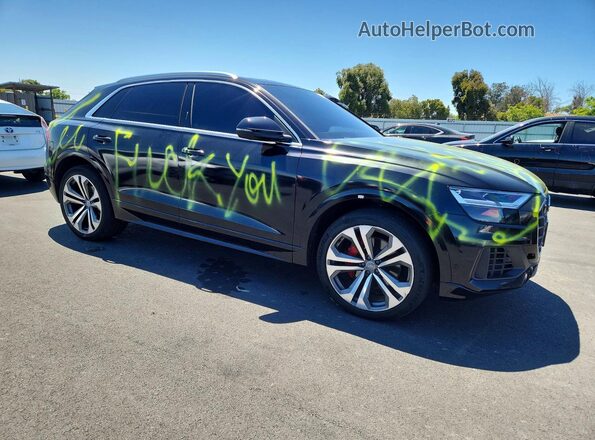 WA1BVAF15KD041035 2019 AUDI Q8 Black Առջևի աջ