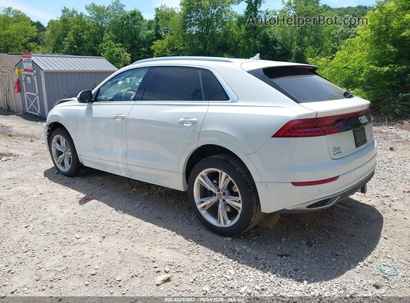 WA1BVAF16KD005211 2019 AUDI Q8 White Tył lewy