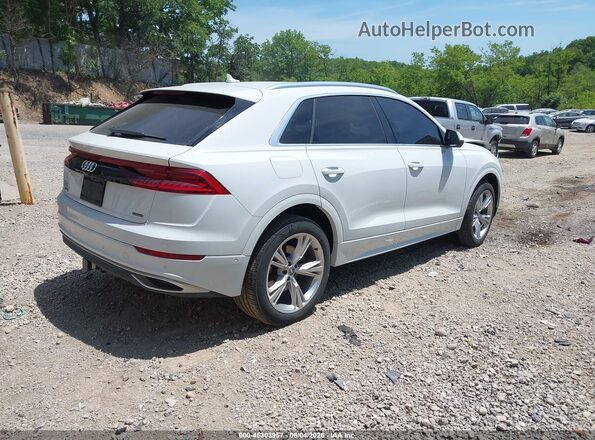 WA1BVAF16KD005211 2019 AUDI Q8 White Tył prawy