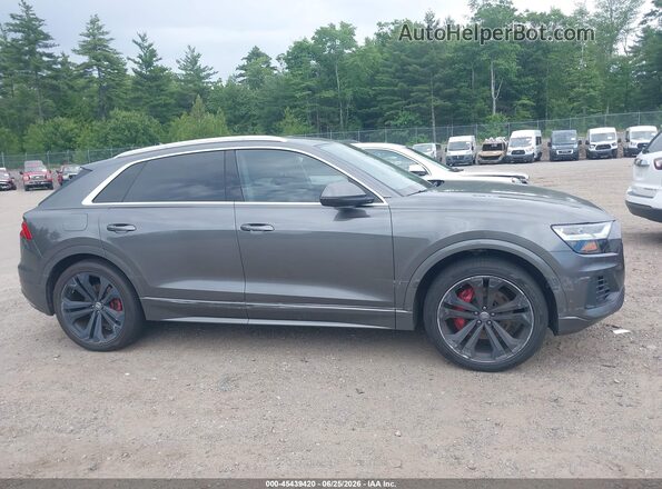 WA1BVAF1XKD012887 2019 AUDI Q8 Gray Widok z przodu